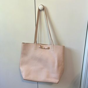 Ballet pink Kate Spade tote bag